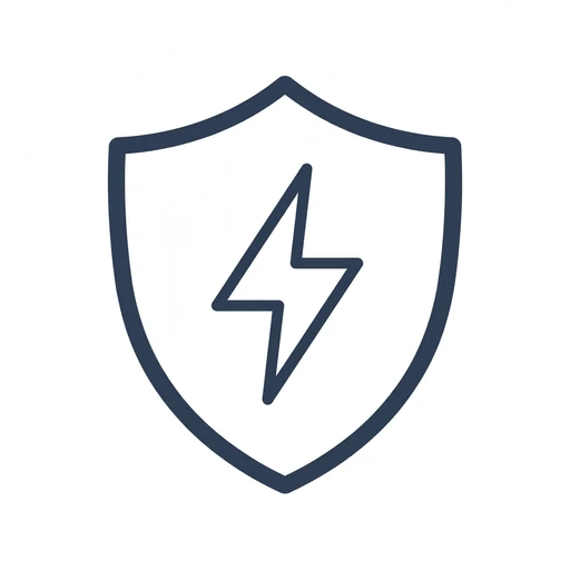 Whole-home surge protective device mounted beside a residential electrical panel